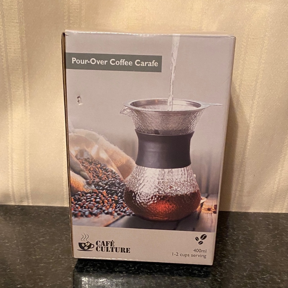 Glass Pour-Over Coffee Carafe
